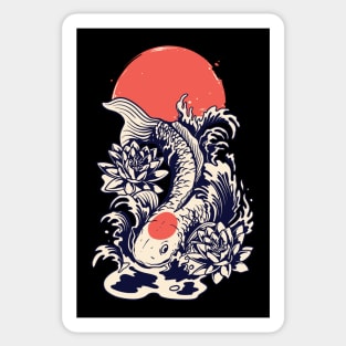 Japanese Koi Carp Sticker